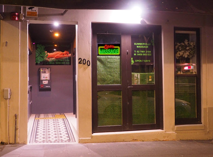 Pyrmont Summerville Massage